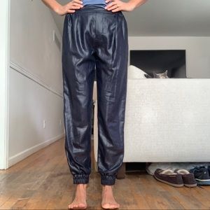 Fun shiny dress pants